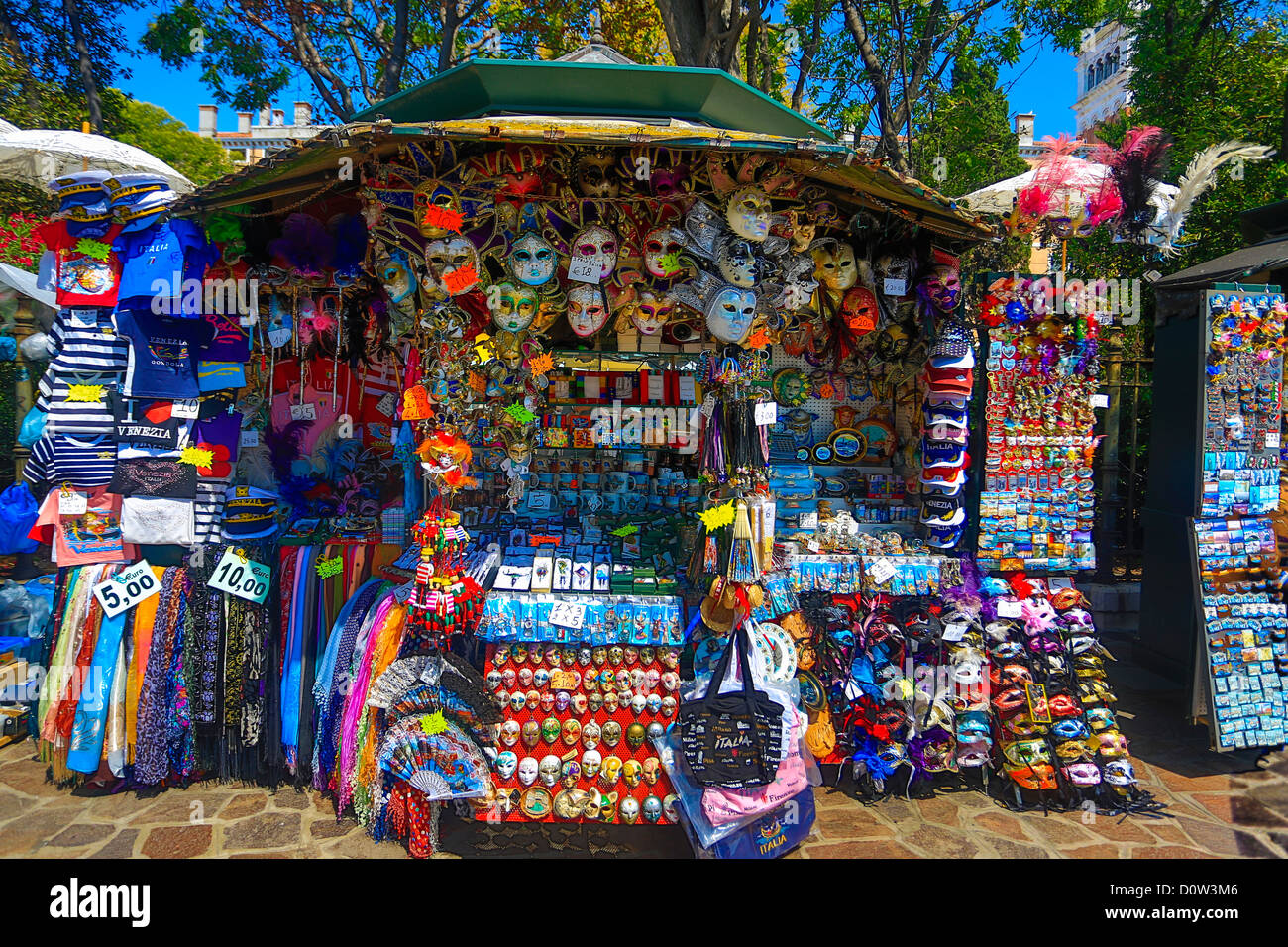 L'Italia, Europa, viaggi Venezia, souvenir, shop, turismo, Foto Stock