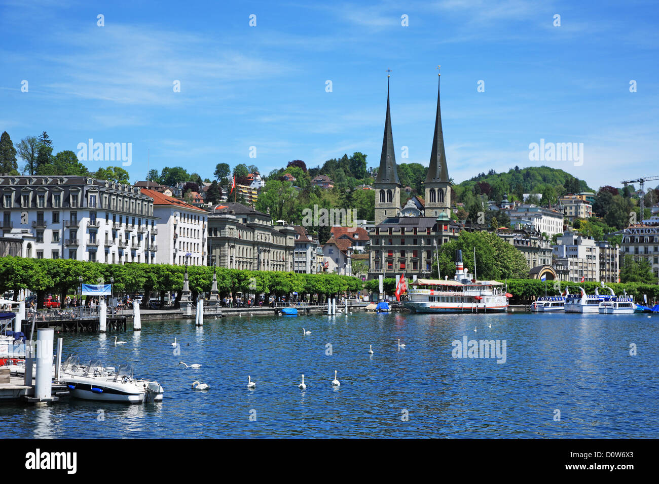 La Svizzera, il cantone di Lucerna, Lucerna Foto Stock