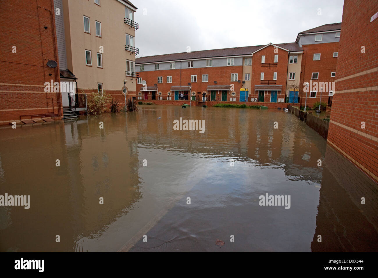 Case residenziali botley road oxford Foto Stock