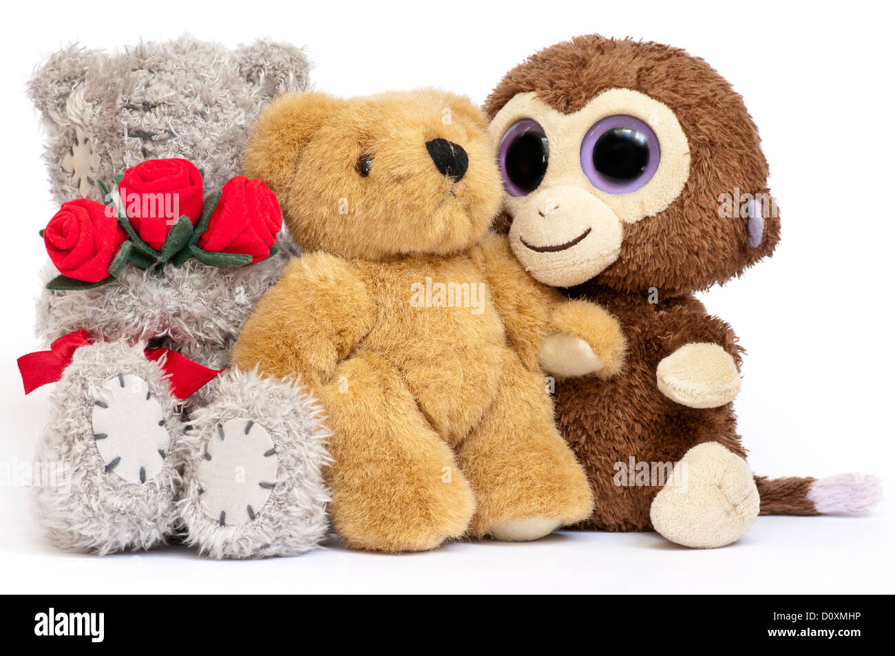 Bambini I bambini di Peluche giocattoli morbidi Foto Stock