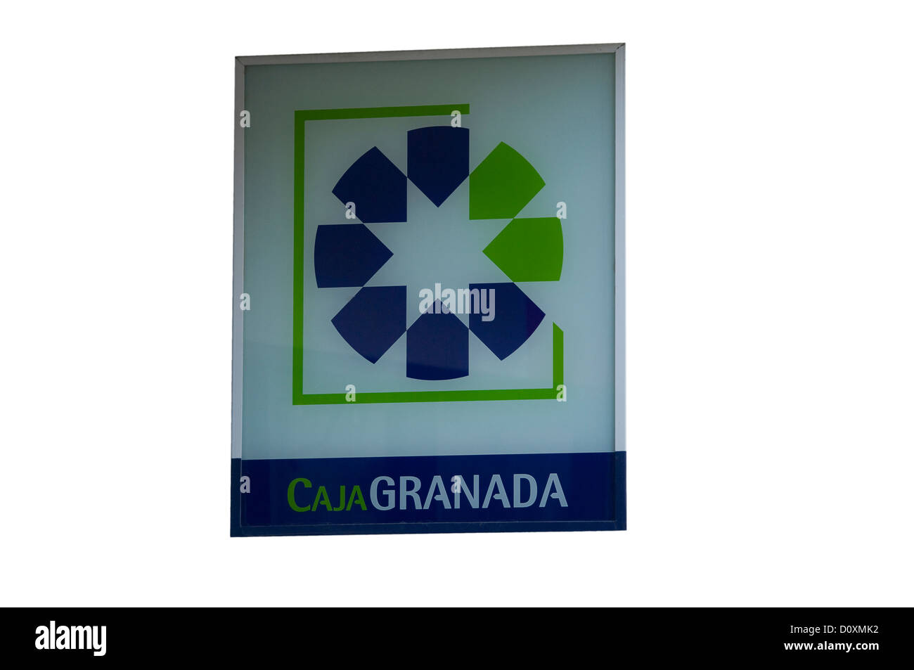 Caja Granada (banca) Segno Spagna Foto Stock