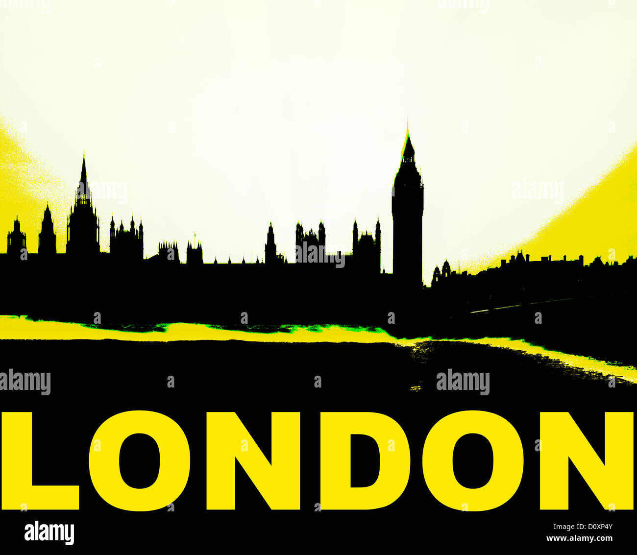 GB - London - London Graphic Design Foto Stock