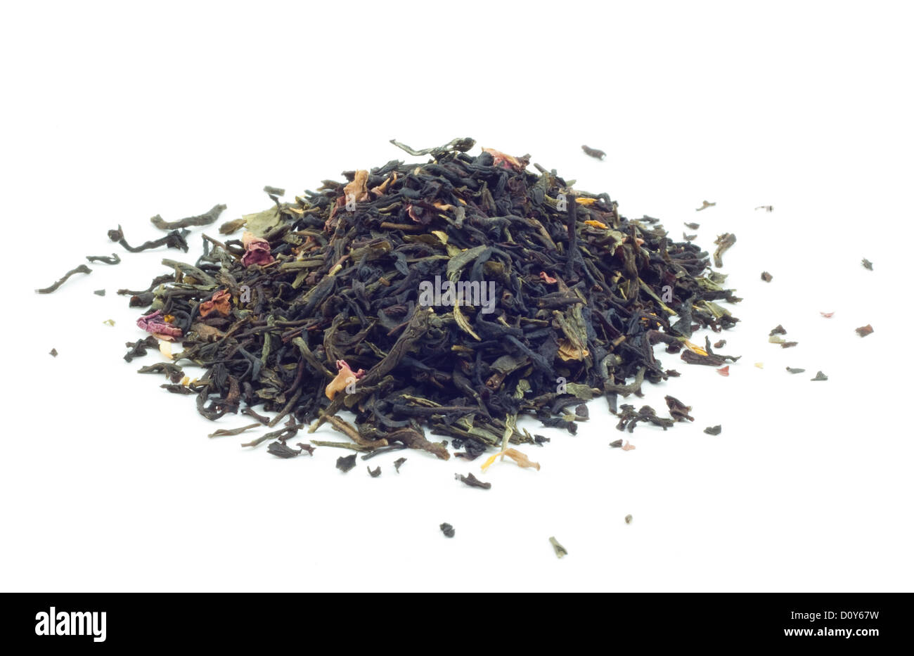 Aromatizzazione del tè nero Foto Stock