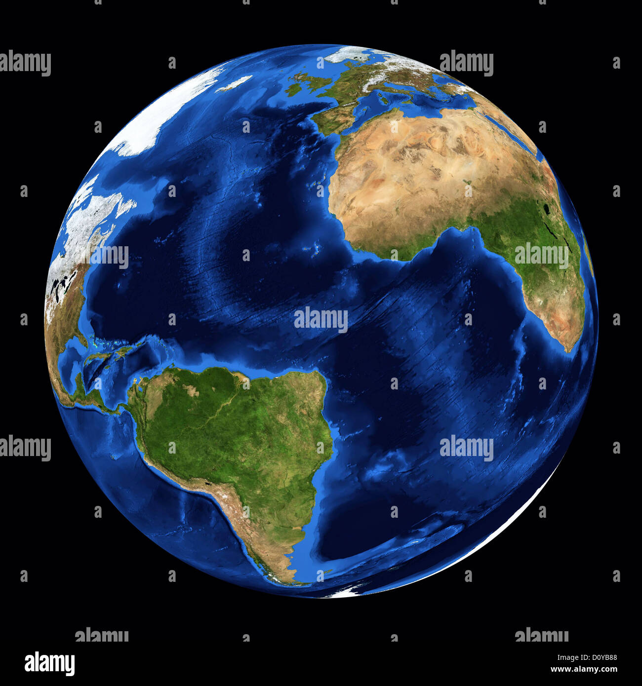 pianeta terra Foto Stock