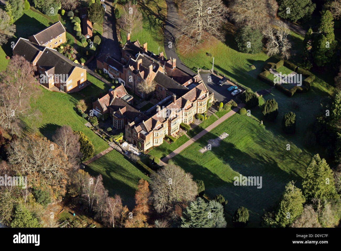 Grande casa di campagna a Sidmouth, nel Devon Foto Stock