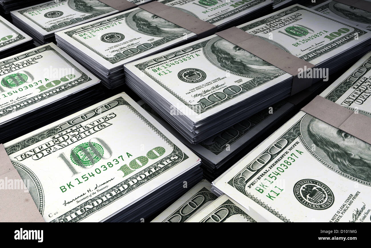 Dollari USA Foto Stock
