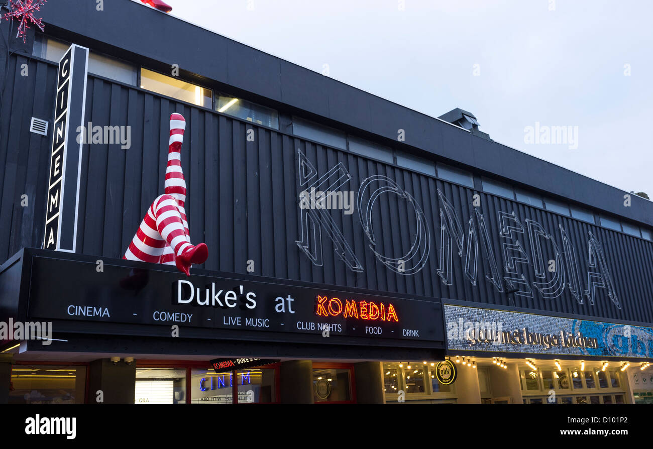 Dukes at Komedia 01/12/2012 a nord Laines, Brighton. Foto di Julie Edwards Foto Stock