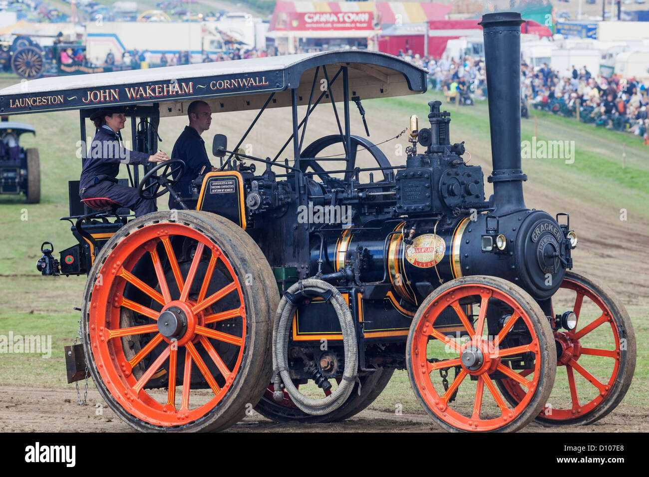 Inghilterra, Dorset, Blanford, il grande Dorset Fiera a vapore Foto Stock