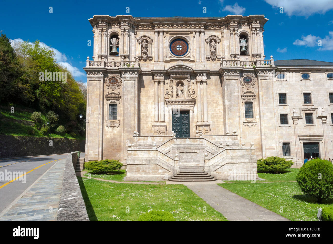 Monasterio de Samos. Lugo. La Galizia. Spagna Foto Stock