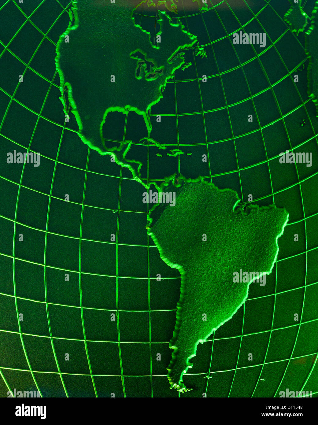 Le Americhe Foto Stock