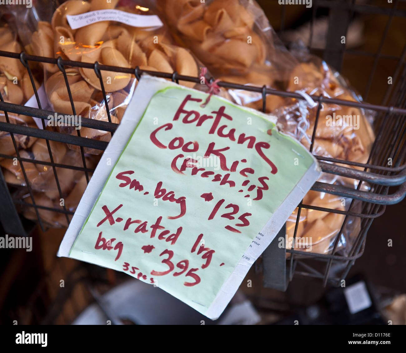 Chinatown di San Francisco, Luglio 2011 Foto Stock