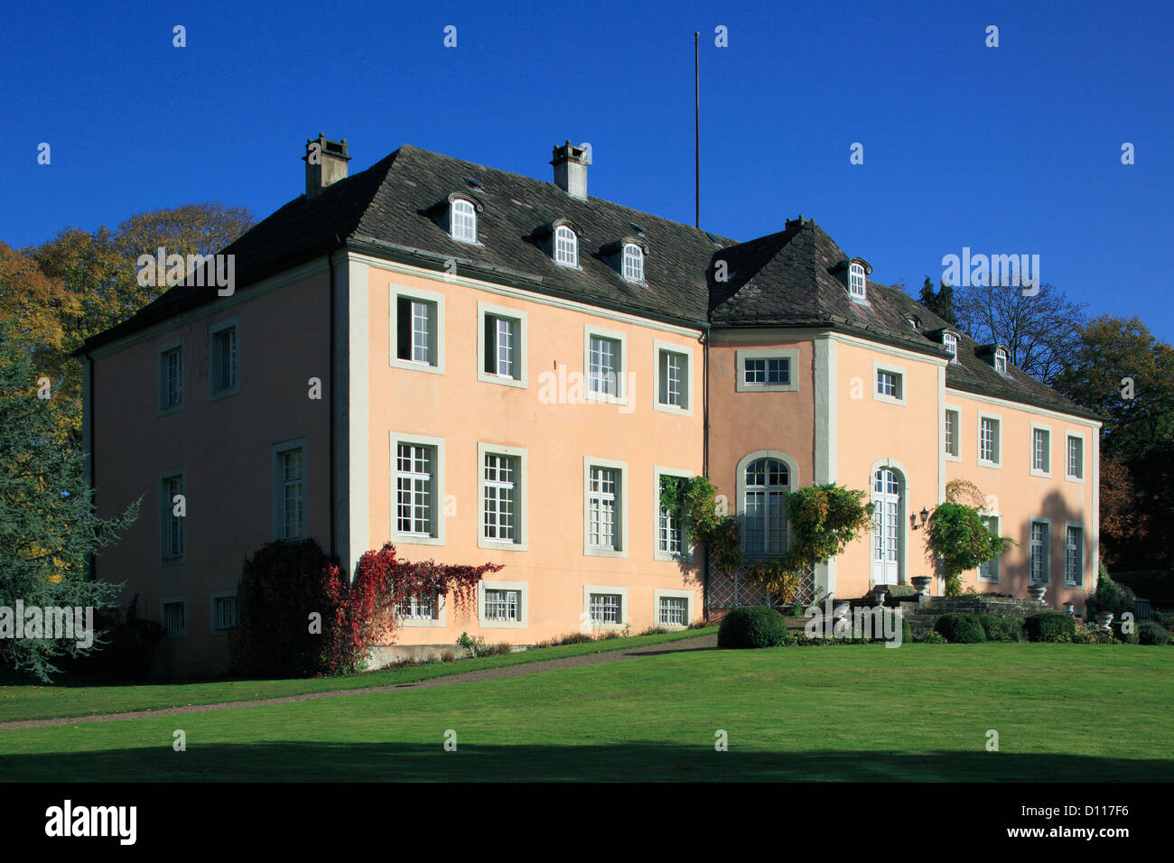 Schloss Rheder in Brakel, Oberwaelder Terra, Teutoburger Wald, Eggegebirge, Renania settentrionale-Vestfalia Foto Stock