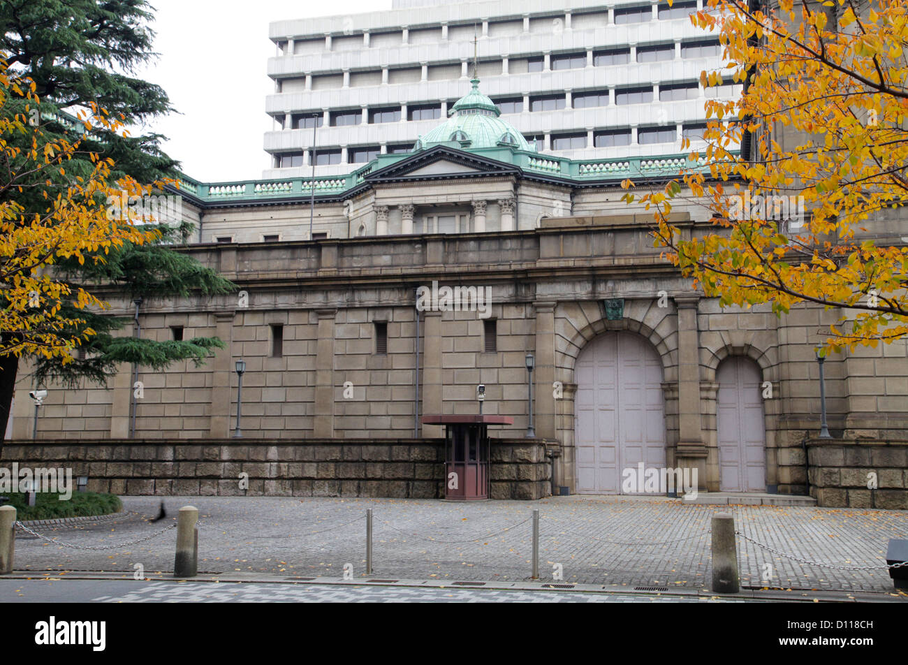 La Banca del Giappone Chuo Tokyo Giappone Foto Stock