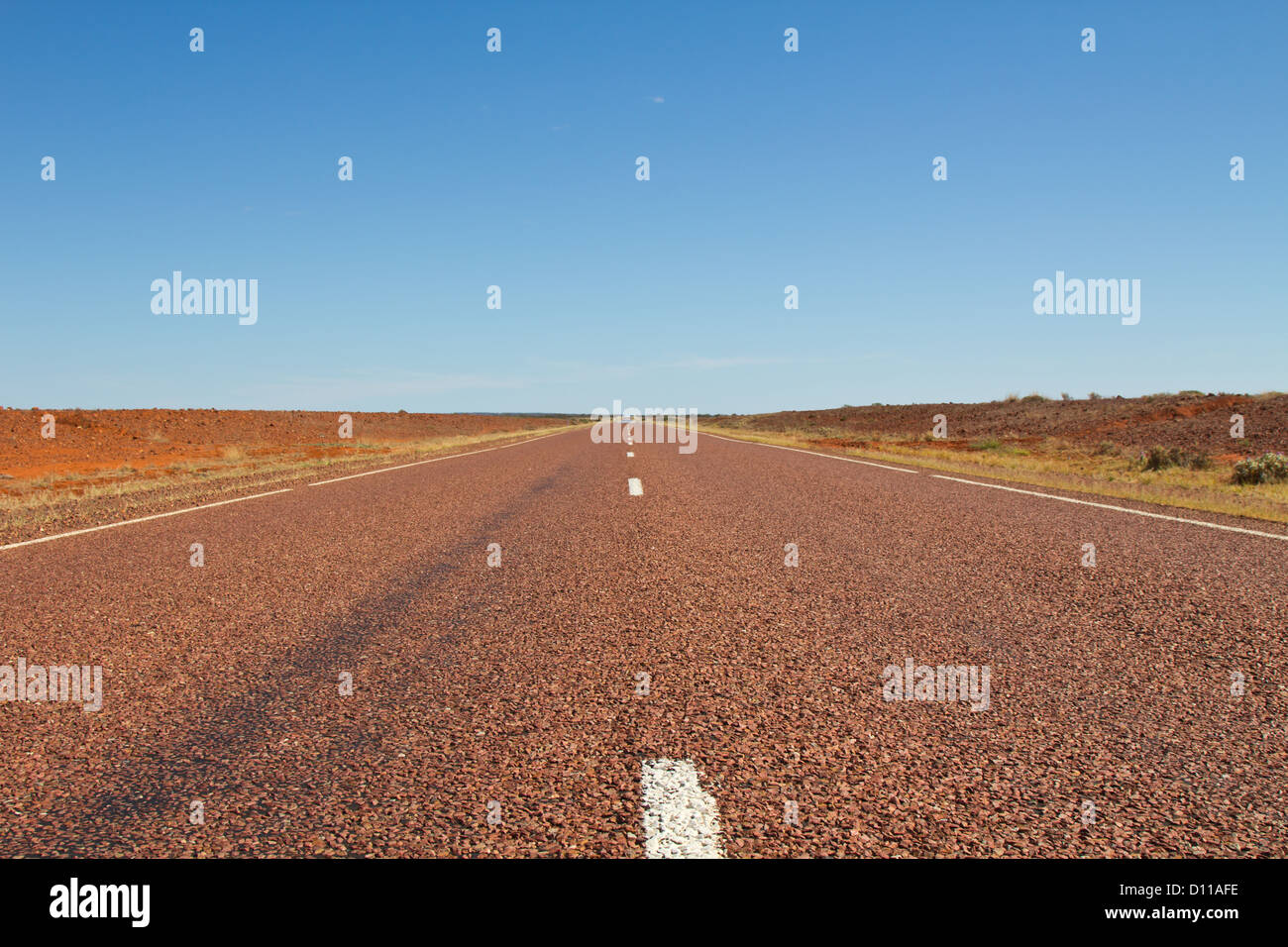 Outback road, Australia Foto Stock