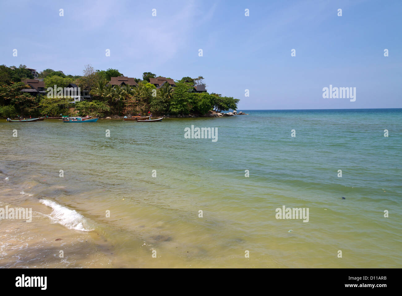 Bang Tao Beach a Phuket, Tailandia Foto Stock