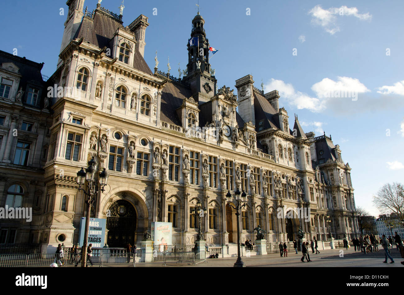 Hotel de la Ville di Parigi, Francia. Foto Stock