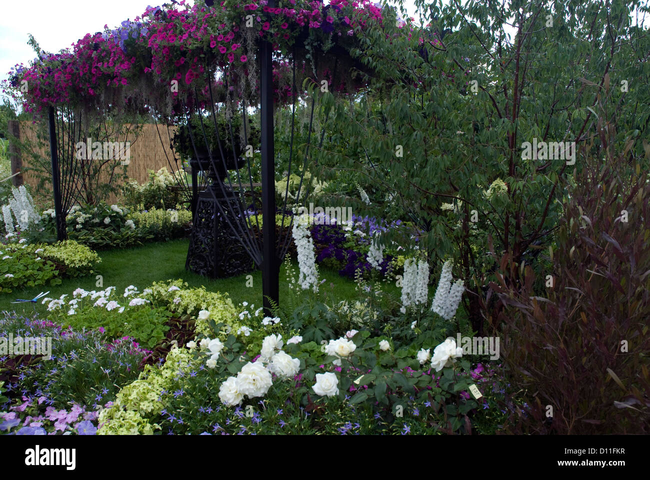 Ama ultimo addio poeti Garden Hampton Court Flower Show, West London Foto Stock