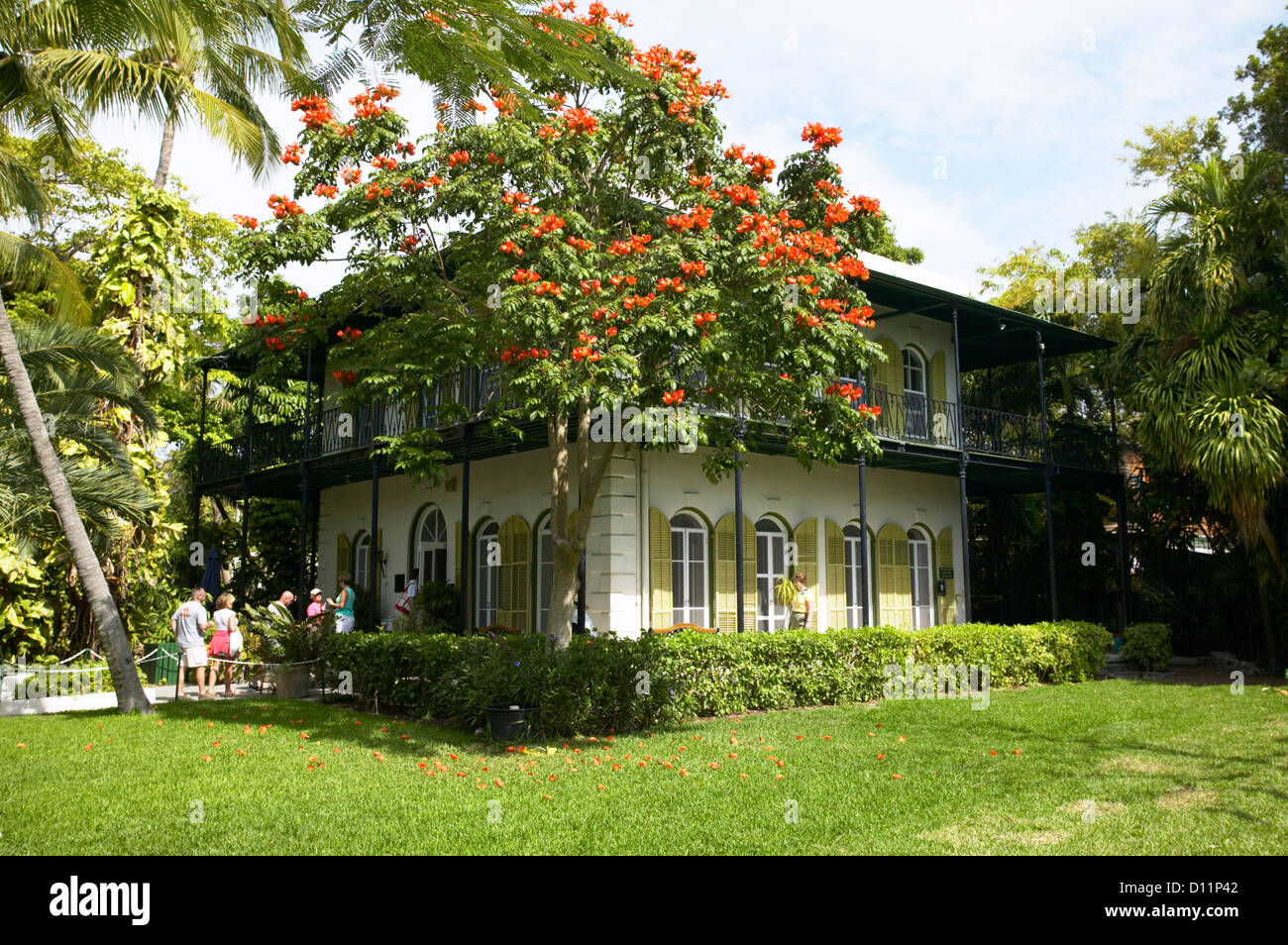 USA Florida Key West Ernest Hemingway House Foto Stock