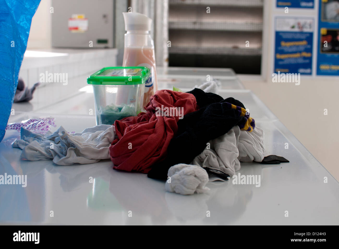 Studente di lavanderia e Università di Warwick, Regno Unito Foto Stock