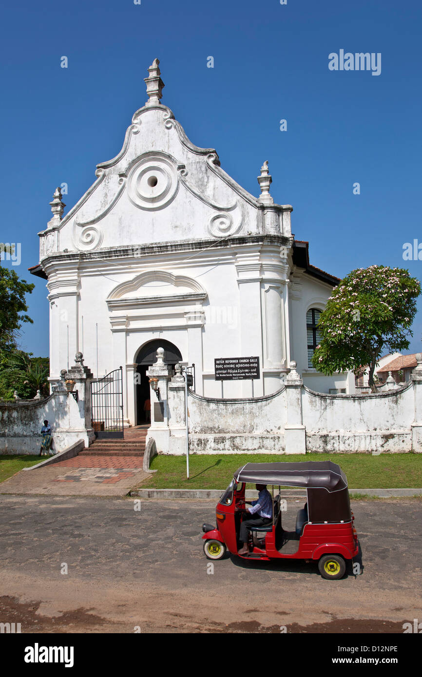 Chiesa olandese riformata. Forte Galle. Sri Lanka Foto Stock