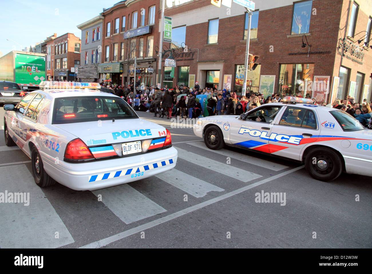 Toronto auto della polizia Foto Stock