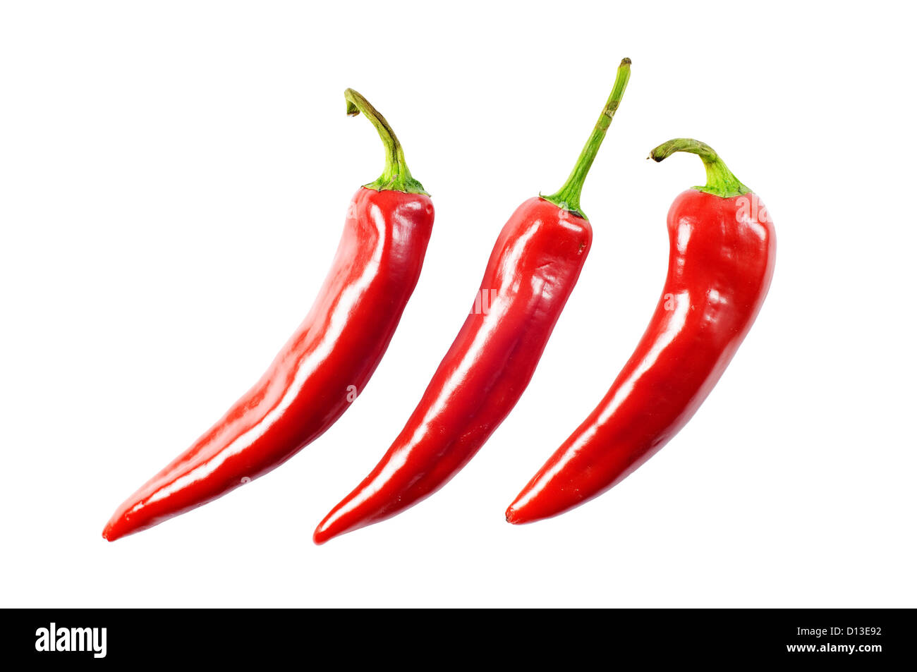 Red Hot Chili Peppers su bianco con tracciato di ritaglio Foto Stock