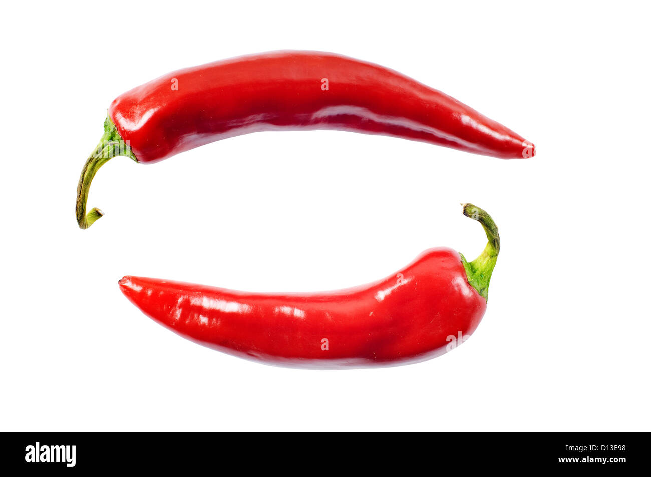 Red Hot Chili Peppers su bianco con tracciato di ritaglio Foto Stock