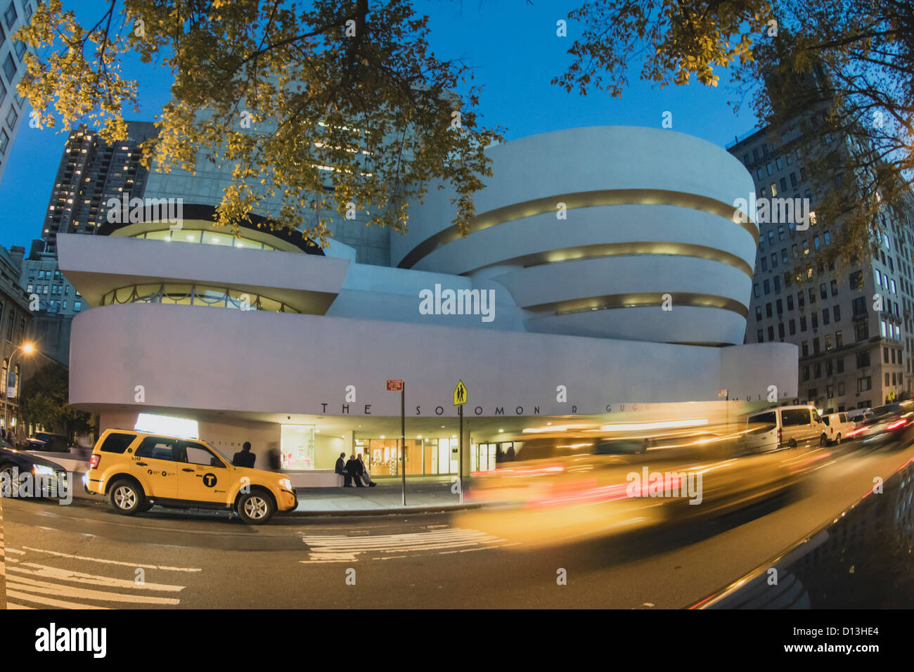Solomon R Guggenheim Museum di New York Foto Stock