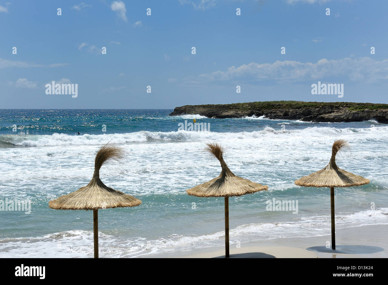 Santo Tomas beach menorca Spagna isole baleari Foto Stock