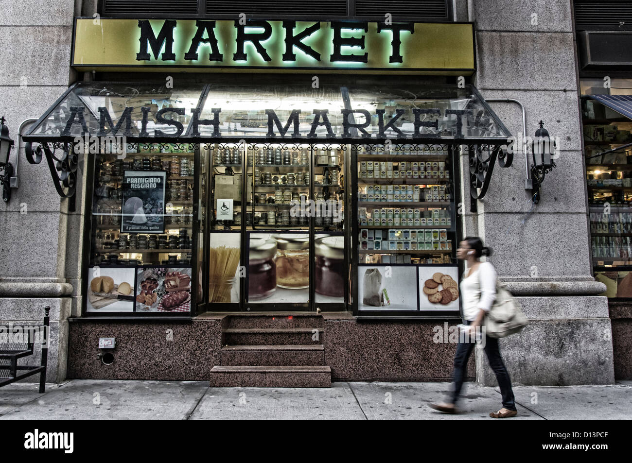 Mercato Amish , Manhattan NYC , Foto Stock