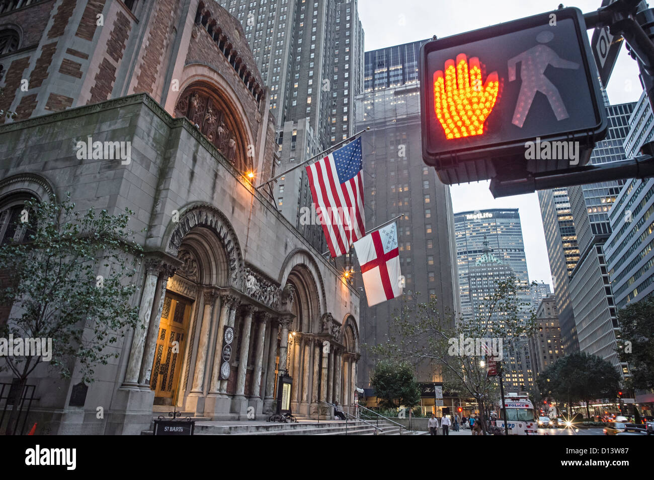 St. Barths chiesa episcopale, Park Avenue, Manhattan New York City Foto Stock