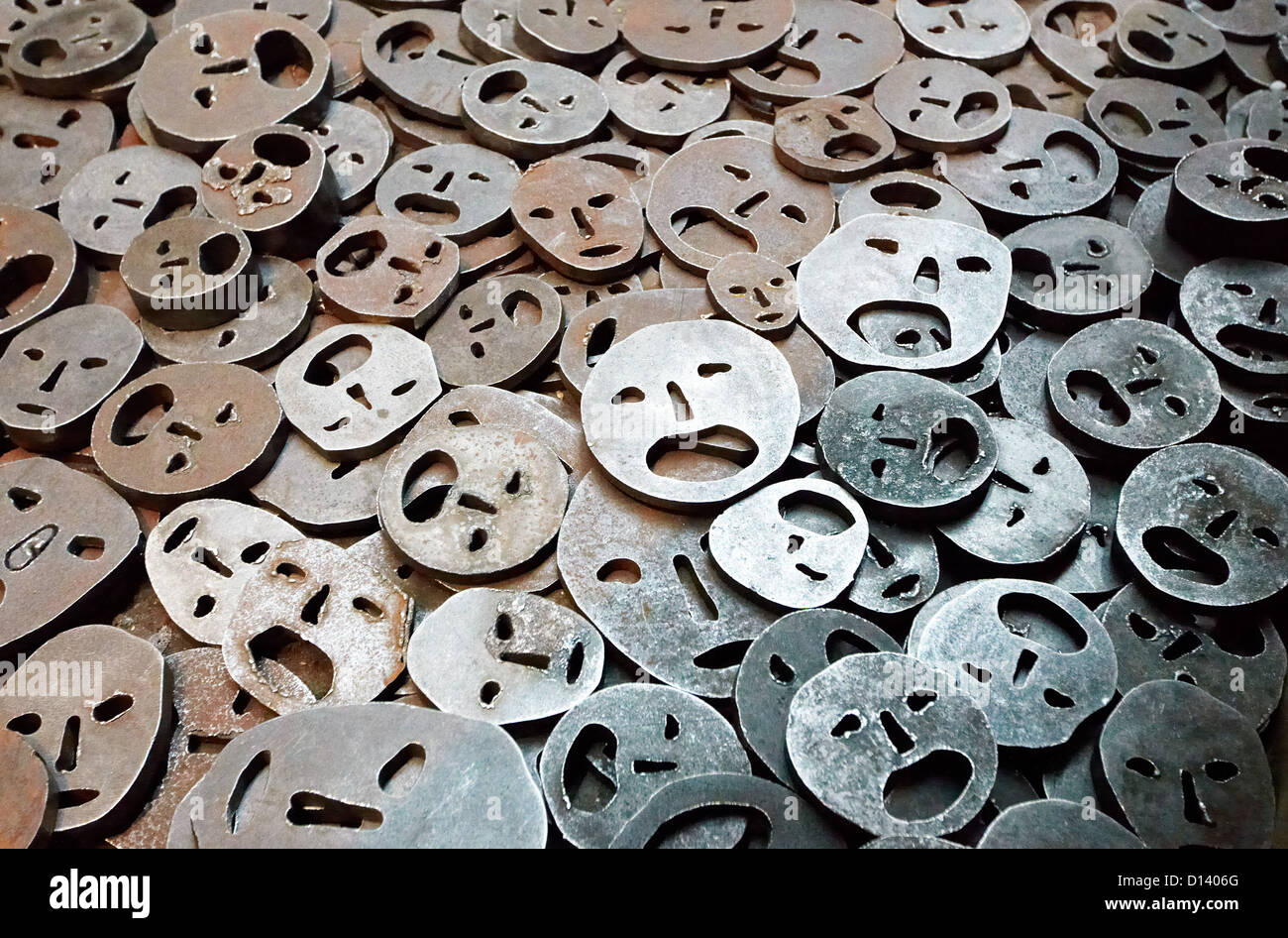 Shalechet caduta foglie il Museo Ebraico di Berlino Germania Foto Stock