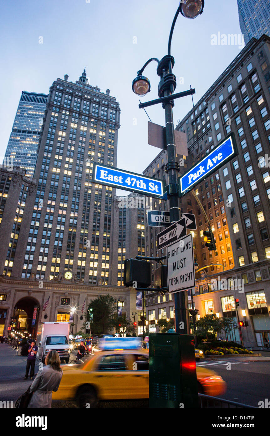 MetLife building, Park Avenue, Manhattan, New York City, Stati Uniti d'America Foto Stock