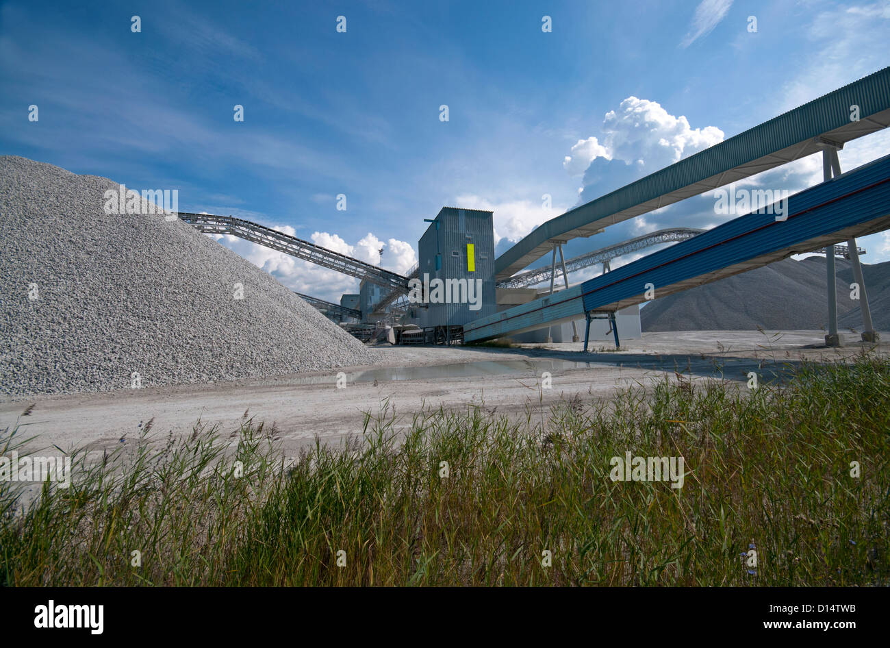 Nordkalks Storugns cava di calcare sull'isola di Gotland in Svezia Foto Stock