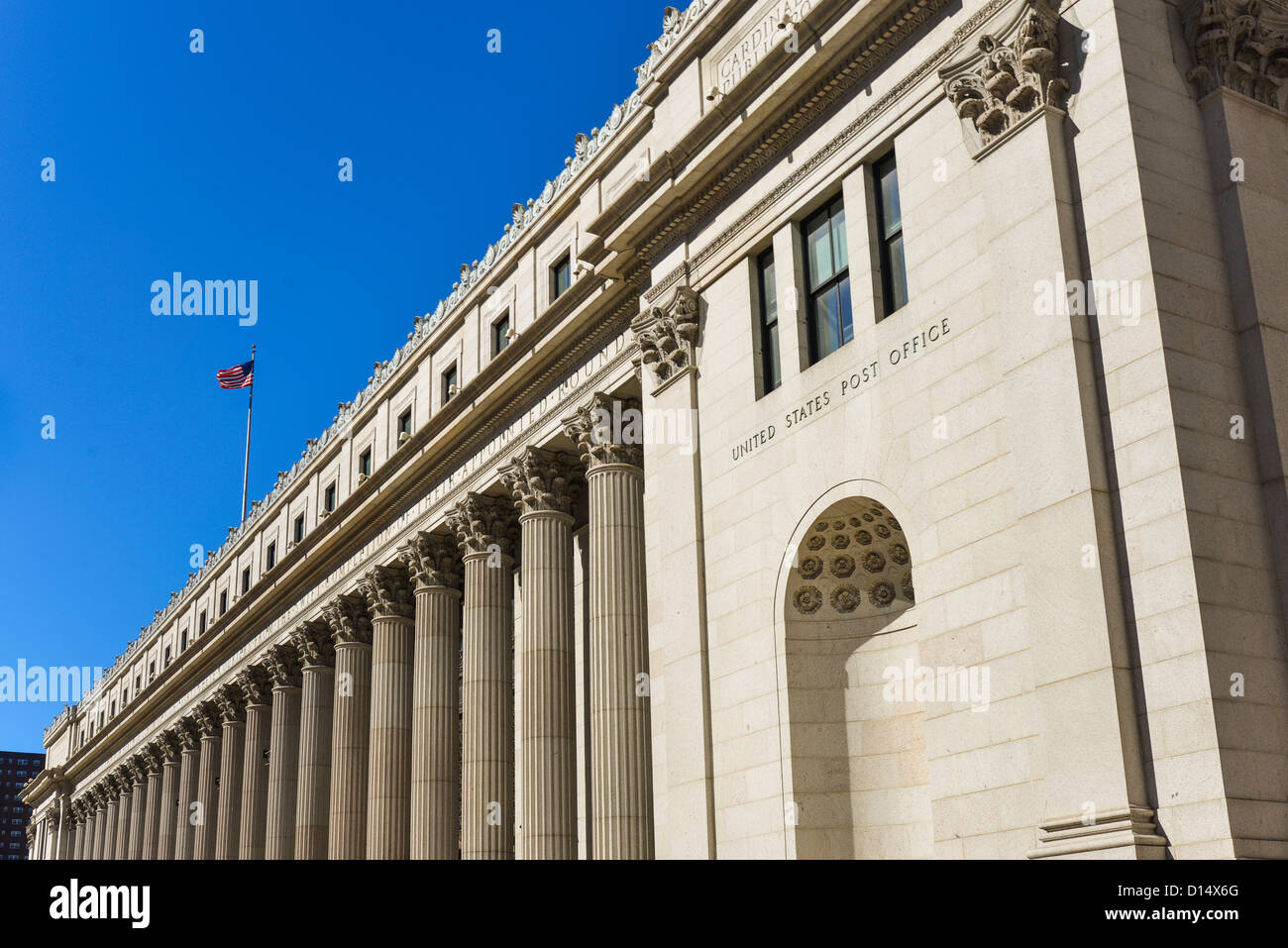 Stati Uniti d'America, New York City, Stati Uniti post office Foto Stock