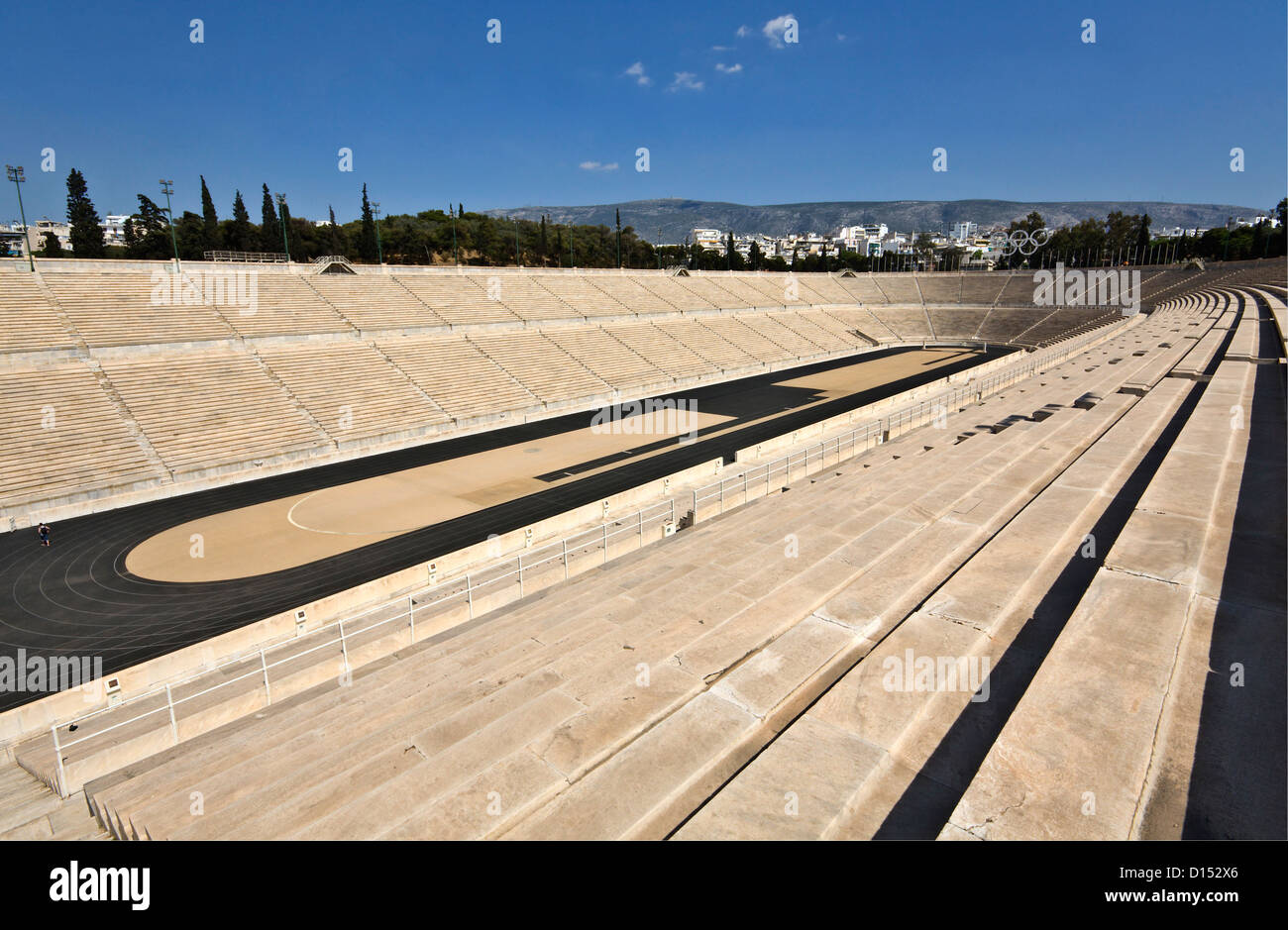 Stadio Panateneico a Arditos hill, Atene, Grecia (Kallimarmaro) Foto Stock