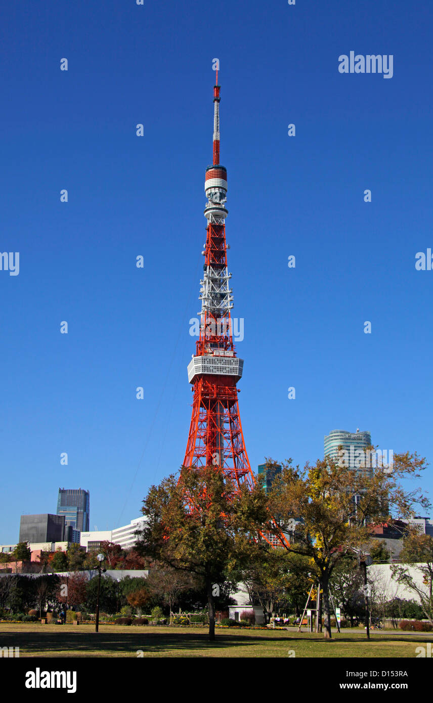 La Torre di Tokyo Tokyo Giappone Foto Stock