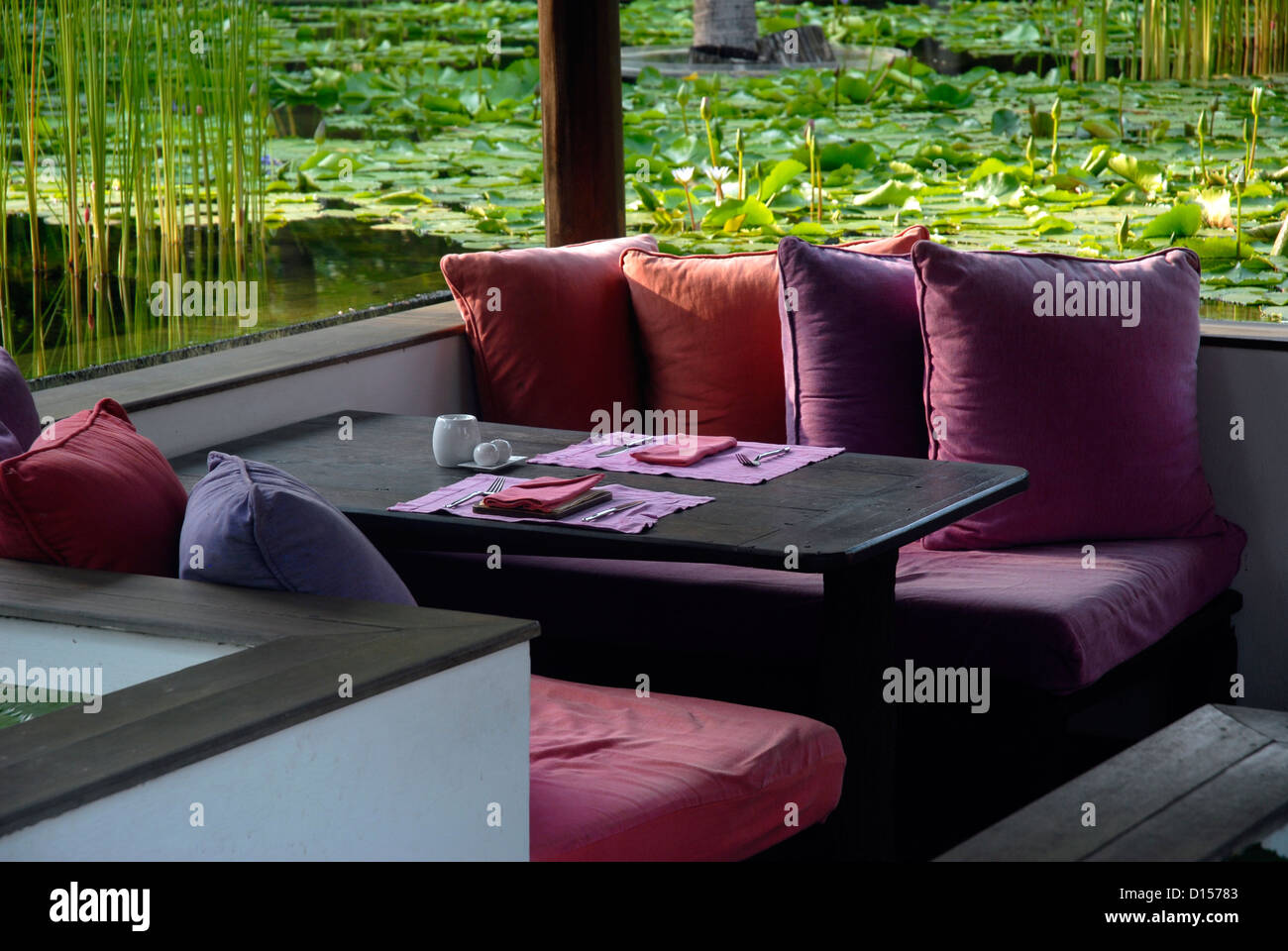 Area verde,, soggiorno, Hotel, Evason Hideaway, Hua Hin, Thailandia, Asia, mare Foto Stock