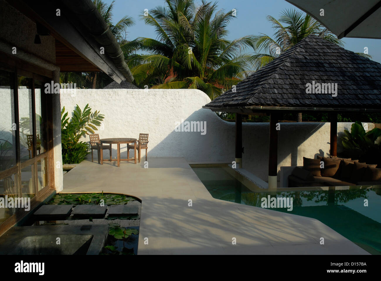 Area verde,, soggiorno, Hotel, Evason Hideaway, Hua Hin, Thailandia, Asia, mare Foto Stock