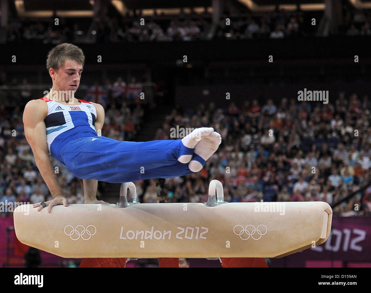 Max Whitlock (GBR, Gran Bretagna). Ginnastica individuale Foto Stock