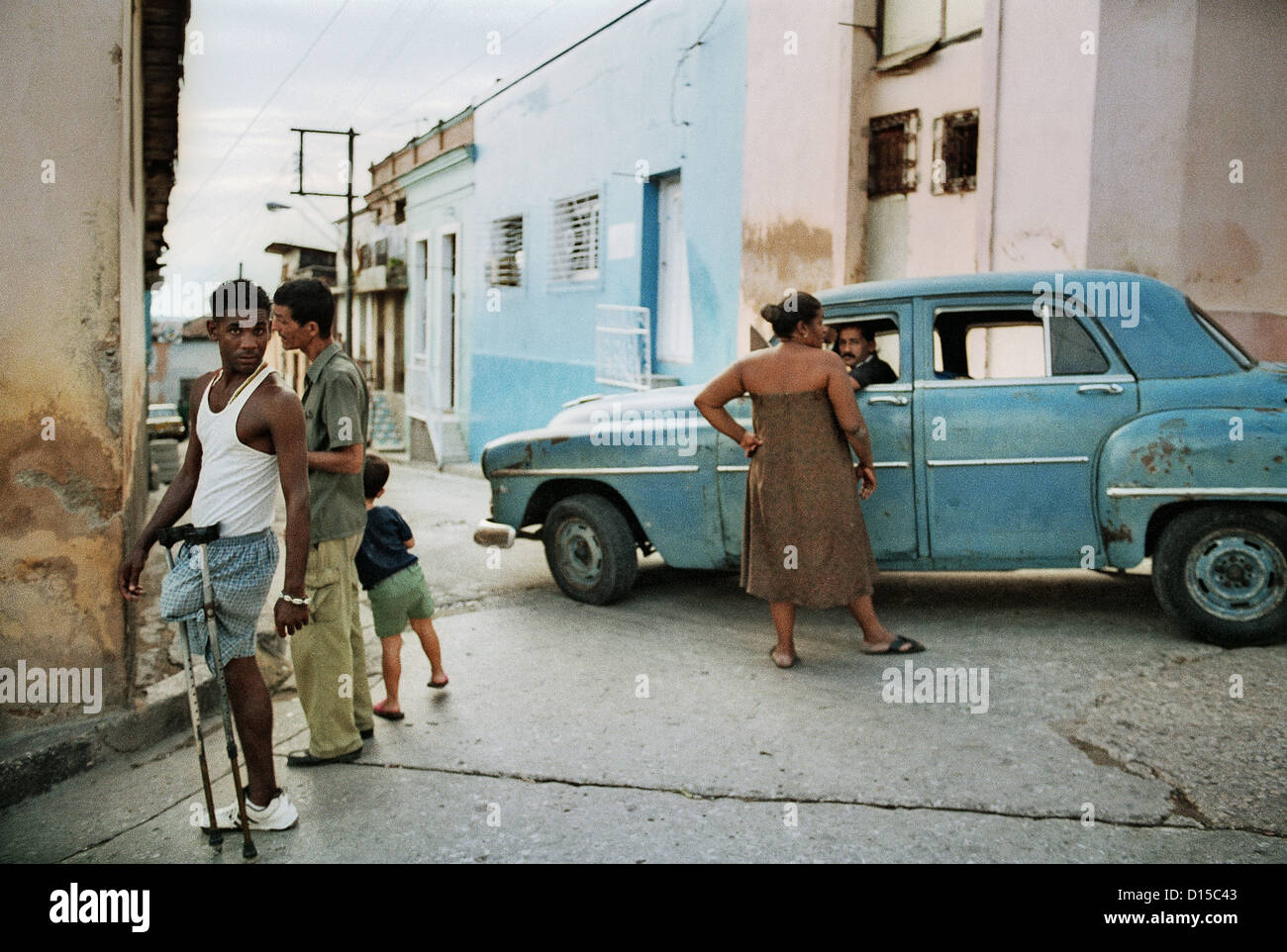 Santiago de Cuba, Cuba, Scene di strada Foto Stock