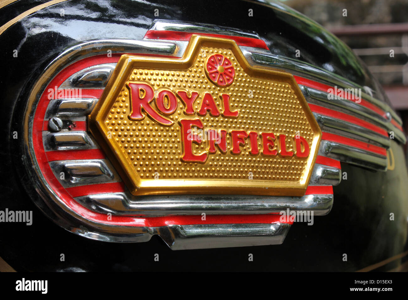 Royal Enfield Moto Foto Stock