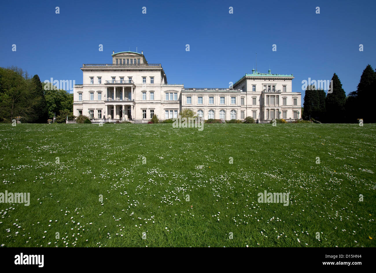 Essen, Germania, Villa Huegel la famiglia Krupp Foto Stock