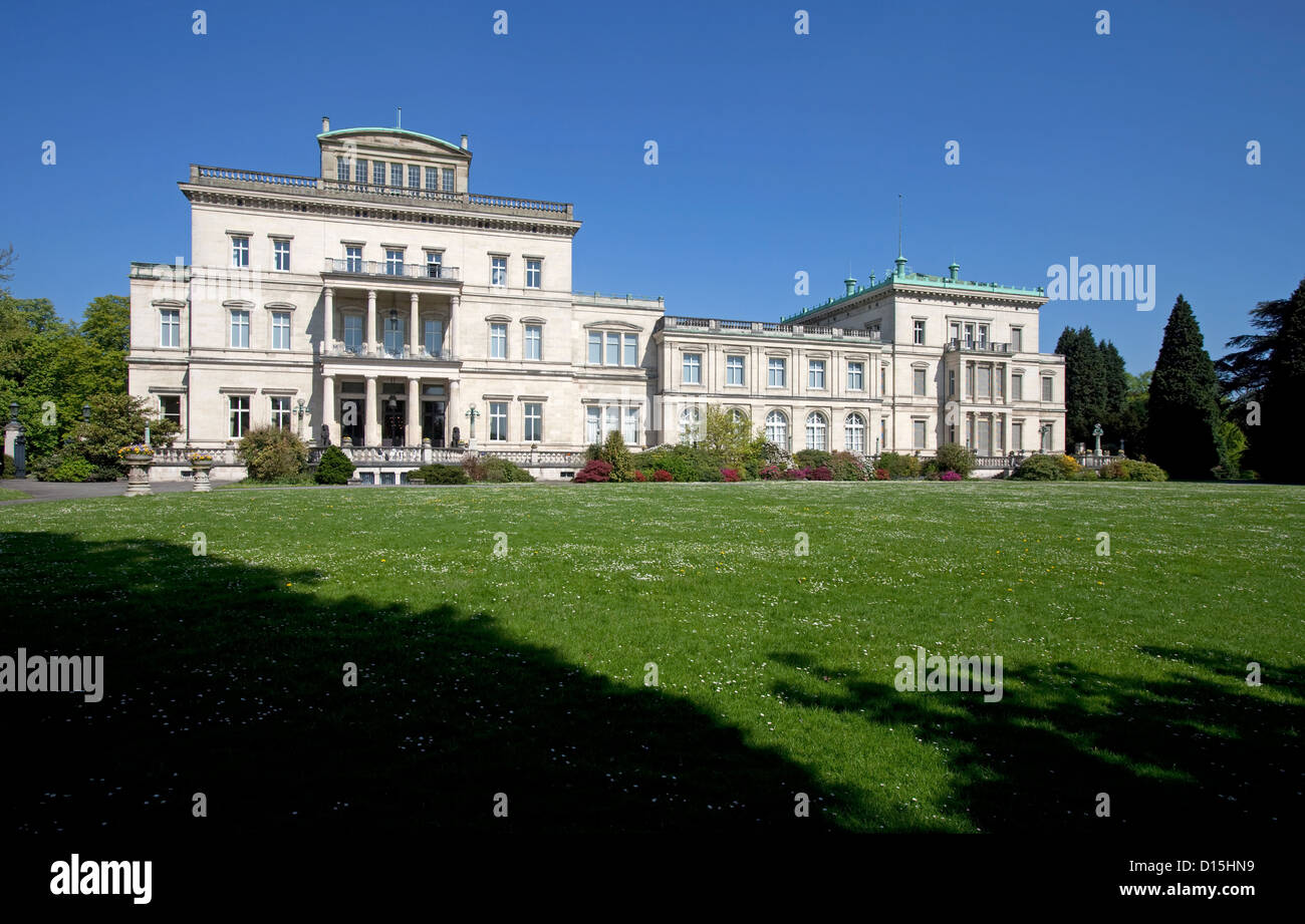 Essen, Germania, Villa Huegel la famiglia Krupp Foto Stock