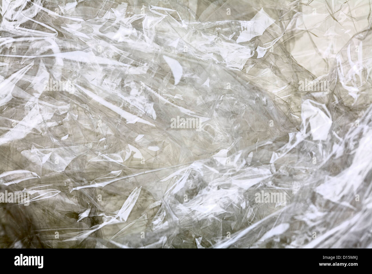 In prossimità di una lamina di plastica texture come sfondo astratto, immagine HDR Foto Stock