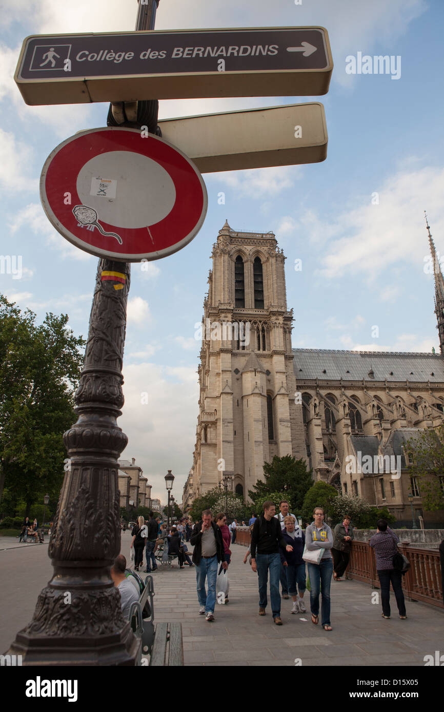 Notre Dame de Paris Foto Stock