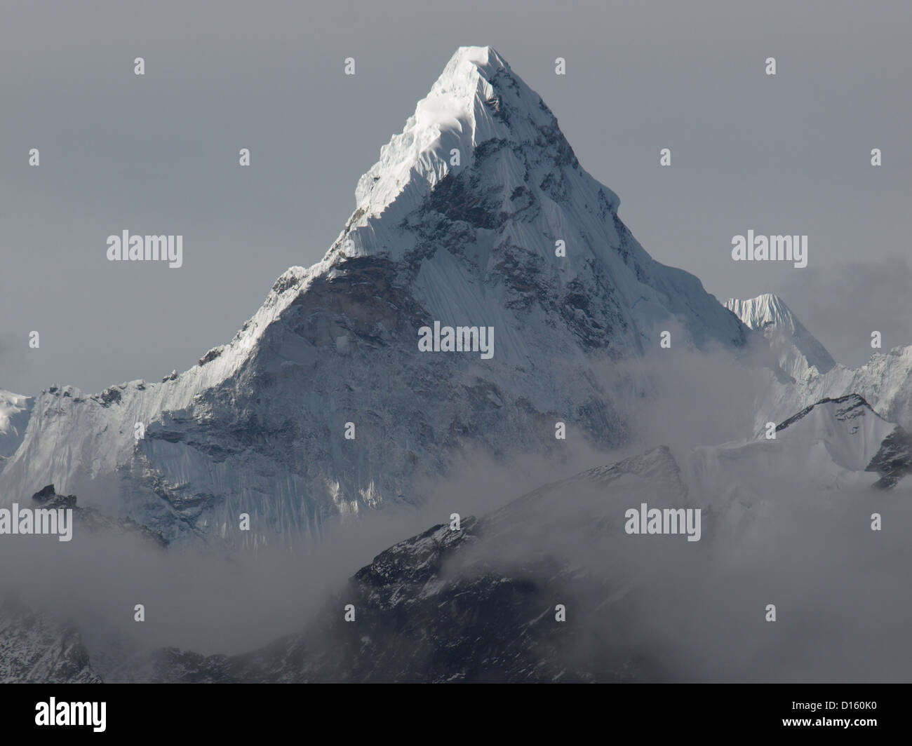 Ama Dablam in Nepal Foto Stock