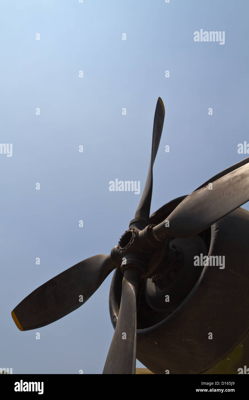 Vecchi ci jet fighter nel Museo dei Resti della Guerra nella città di Ho Chi Minh, Vietnam Foto Stock