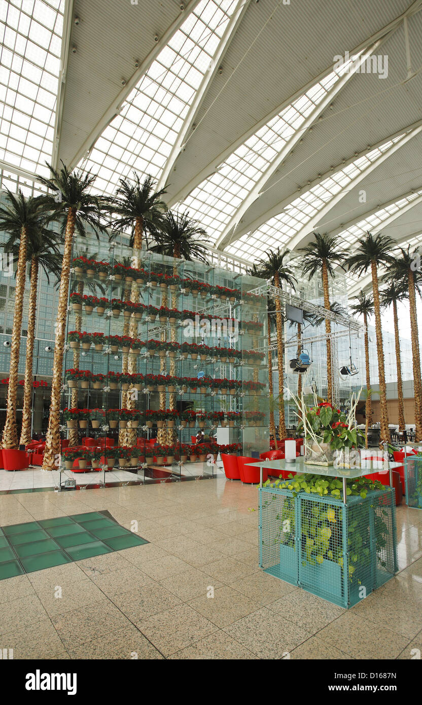 Il Kempinski Hotel Airport Munich, Germania Foto Stock