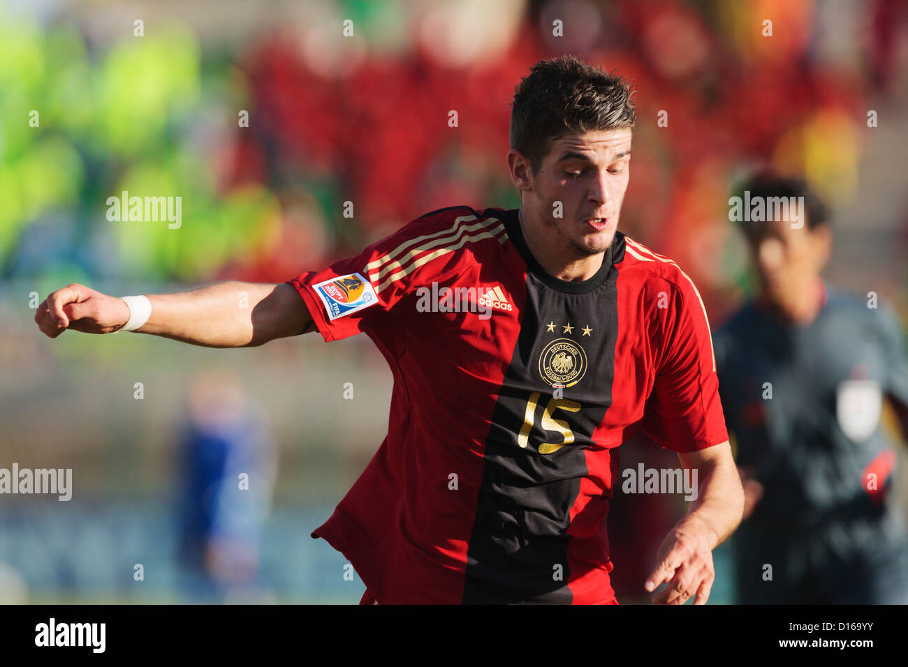 SUEZ, EGITTO - SETTEMBRE 26: La Germania Semih Aydilek in azione durante la partita del gruppo C della Coppa del mondo Under-20 2009 contro gli Stati Uniti al Mubarak Stadium il 26 settembre 2009 a Suez, in Egitto. Solo per uso editoriale. Uso commerciale vietato. (Fotografia di Jonathan Paul Larsen / Diadem Images) Foto Stock